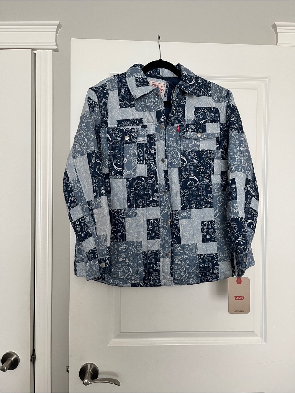 Levi's Women's Diamond Quilted Shirt Jacket